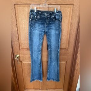 Miss me Boot Women's Blue Jeans size 27